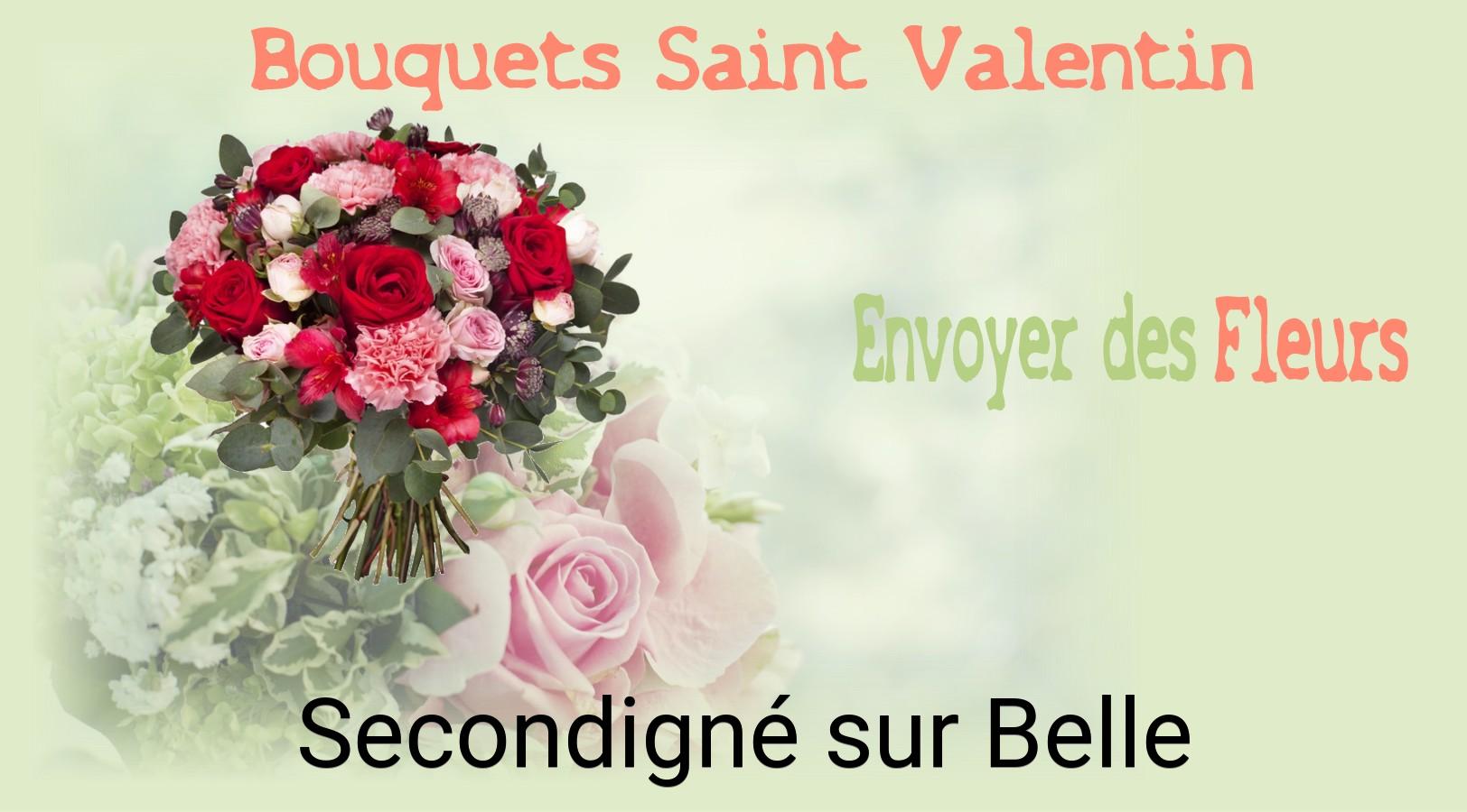 Roses de Saint-Valentin livrées à Secondigné-sur-Belle